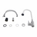 Змішувач для кухні Lidz Aria 015F31 з гнучким виливом (k35) LDARI015F31WNK36981 White / Nickel