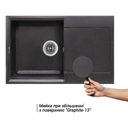 Кухонна мийка Lidz 790x495\230 GRF-13 (LIDZGRF13790495230) Кухонна мийка Lidz 790x495\230 GRF-13 (LIDZGRF13790495230)