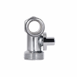 Кран приладовий кульовий SD Plus 1/2"х3/4"х1/2" ЗЗВ SD186W152015 Кран приладовий кульовий SD Plus 1/2"х3/4"х1/2" ЗЗВ SD186W152015