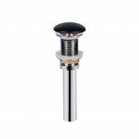 Донний клапан для раковини Qtap PU03 70х70х227.5 Matt black