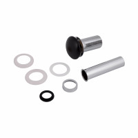 Донний клапан для раковини Qtap PU03 70х70х227.5 Matt black