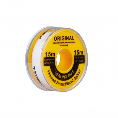 ФУМ стрічка жовта (вел.) д/гермет. різьб. з'єдн. 15 м SD262YW15 ФУМ стрічка жовта (вел.) д/гермет. різьб. з'єдн. 15 м SD262YW15