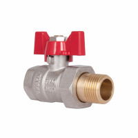 Кран кульовий "Американка" SD Plus прямий 1\2" ВЗ SD220W15 Кран кульовий "Американка" SD Plus прямий 1\2" ВЗ SD220W15