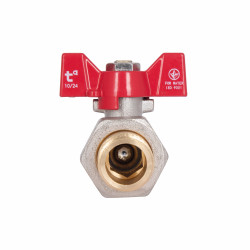 Кран кульовий "Американка" SD Plus прямий 1\2" ВЗ SD220W15