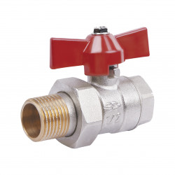 Кран кульовий "Американка" SD Plus прямий 1\2" ВЗ SD221W15