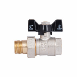 Кран кульовий "Американка" SD Plus прямий 1\2" ВЗ SD221W15