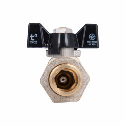 Кран кульовий "Американка" SD Plus прямий 1\2" ВЗ SD221W15