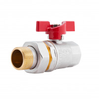 Кран кульовий "Американка" SD Plus прямий 3\4" ВЗ SD220W20