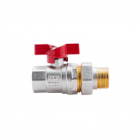 Кран кульовий "Американка" SD Plus прямий 3\4" ВЗ SD220W20