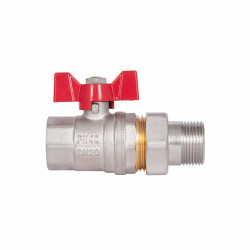 Кран кульовий "Американка" SD Plus прямий 3\4" ВЗ SD220W20