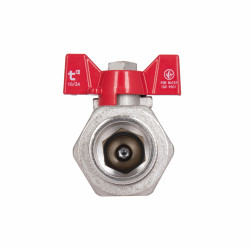 Кран кульовий "Американка" SD Plus прямий 3\4" ВЗ SD220W20