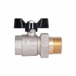 Кран кульовий "Американка" SD Plus прямий 1" ВЗ SD221W25