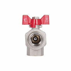 Кран кульовий "Американка" SD Plus кутовий 3\4" ВЗ SD222W20