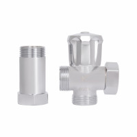 Кран приладовий кульовий SD Plus з подовжувачем 3/4" ЗЗВ SD183W20