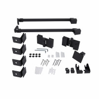 Душова кабіна Qtap Capricorn BLA10128RC6 120x80 см, скло Clear 6 мм, покриття CalcLess без піддона