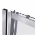 Душові двері в нішу Qtap Taurus CRM201-11.C6 110-120x200 см, скло Clear 6 мм, покриття CalcLess