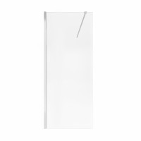 Душова перегородка Qtap Walk-In Standard CRM209.C8 90х200 см, скло Clear 8 мм, покриття CalcLess