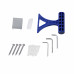 Душова перегородка Qtap Walk-In Standard CRM2011.C8 110х200 см, скло Clear 8 мм, покриття CalcLess