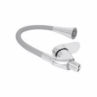 Змішувач для кухні Lidz Tani 008F3 з гнучким виливом (k40) LDTAN008F3GCR39507 Grey / Chrome