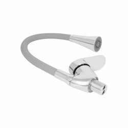 Змішувач для кухні Lidz Tani 008F3 з гнучким виливом (k40) LDTAN008F3GCR39507 Grey / Chrome