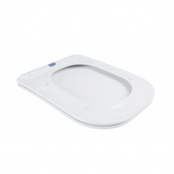 Унітаз-компакт Qtap Nando безобідковий з сидінням Soft-close QT12221222AW
