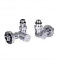 Комплект кранів SD Forte 1\2" НР для рушникосушарки кутовий SF395W15HE