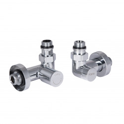 Комплект кранів SD Forte 1\2" НР для рушникосушарки кутовий SF395W15HE Комплект кранів SD Forte 1\2" НР для рушникосушарки кутовий SF395W15HE