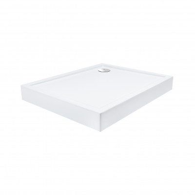 Душовий піддон Qtap Tern 301812C 100x80x12 см + сифон