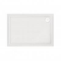 Душовий піддон Qtap Tern 3012812 120x80x12 см + сифон