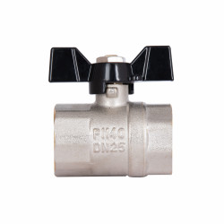 Кран кульовий SD Plus 1" ВР для води (метелик) SD602W25 Кран кульовий SD Plus 1" ВР для води (метелик) SD602W25