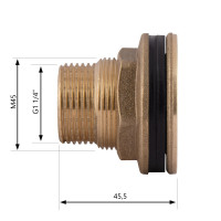 Врізка SD Plus 1 1/4" в бак SD40032
