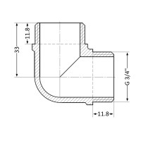 Кутик SD Plus 3/4" ЗР SD41920 Кутик SD Plus 3/4" ЗР SD41920