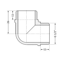 Кутик SD Plus 1/2" ЗР SD41915
