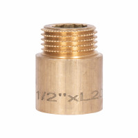 Подовжувач латунний Thermo Alliance Standart 1/2"ВЗ, L=20 мм SD4221520