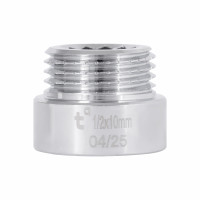 Подовжувач хромований 1/2 10мм Подовжувач хромований 1/2 10мм