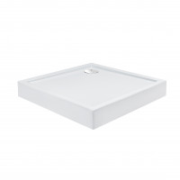 Набір Qtap душова кабіна Capricorn CRM1099SC6 Clear 2020x900x900 мм + піддон Tern 309912C 90x90x12 см з сифоном