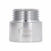 Подовжувач хромований 1/2 15мм Подовжувач хромований 1/2 15мм