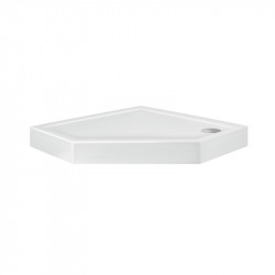 Набір Qtap душова кабіна Scorpio BLA10995-AC6 Clear 2120x900x900 мм + піддон Diamond 309912 90x90x12 см з сифоном