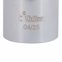 Подовжувач хромований 1/2 20мм