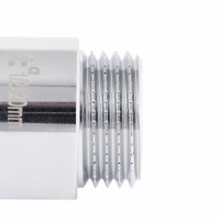 Подовжувач хромований 1/2 20мм