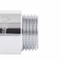 Подовжувач хромований 1/2 20мм Подовжувач хромований 1/2 20мм