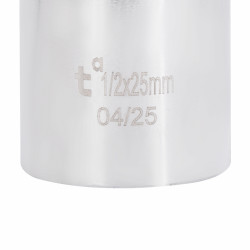 Подовжувач хромований 1/2 25мм Подовжувач хромований 1/2 25мм