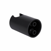 Тримач для ручного душу Qtap Spojeni округлий QT829910842854OB Black Matt Тримач для ручного душу Qtap Spojeni округлий QT829910842854OB Black Matt