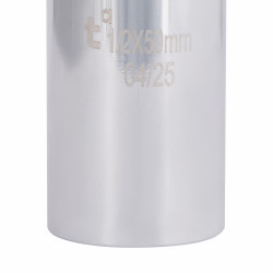 Подовжувач хромований 1/2 50мм Подовжувач хромований 1/2 50мм