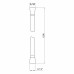 Шланг для ручного душу Qtap Hadice 1200 мм QT054BL43073 Black Matt
