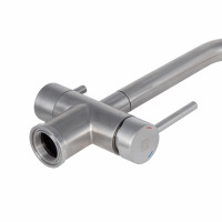 Змішувач для кухн Lidz Ariaі 24F-SFS, F-подібний з використанням фільтрованої води (k35) Змішувач для кухн Lidz Ariaі 24F-SFS, F-подібний з використанням фільтрованої води (k35)