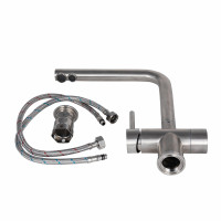 Змішувач для кухн Lidz Ariaі 24F-SFS, F-подібний з використанням фільтрованої води (k35) Змішувач для кухн Lidz Ariaі 24F-SFS, F-подібний з використанням фільтрованої води (k35)