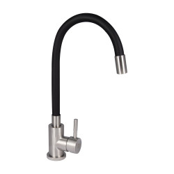 Змішувач для кухні Lidz Aria 04R-BFS з гнучким виливом 43364 15F3 43364