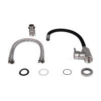 Змішувач для кухні Lidz Aria 04R-BFS з гнучким виливом 43364 15F3 43364