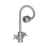 Змішувач Wind для кухні 13R-SFS, U-подібний гнучкий букс керамічний Lidz